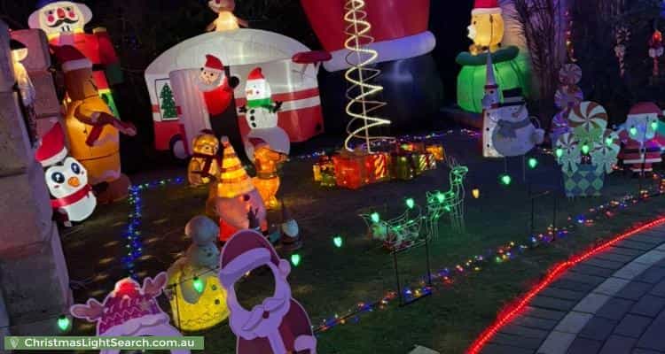 Christmas Light display at  Bindoon Loop, Huntingdale