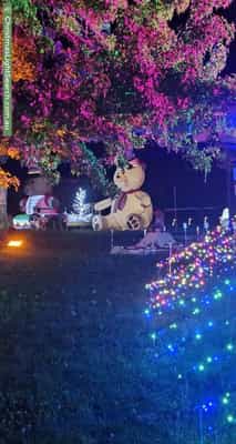 Christmas Light display at 1 Calvert Street, Bairnsdale