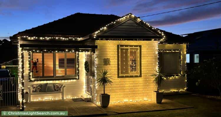 Christmas Light display at 35 Forster Street, Port Kembla