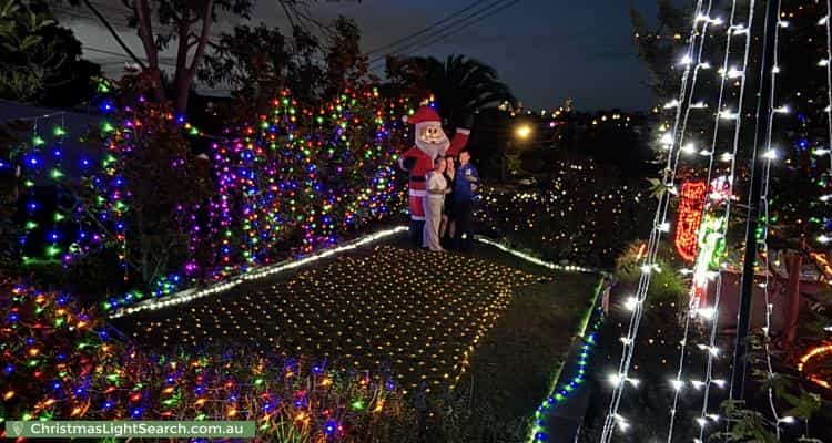 Christmas Light display at 28 Andrew Street, Mount Waverley
