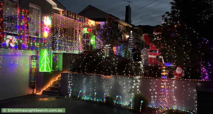 Christmas Light display at 28 Andrew Street, Mount Waverley