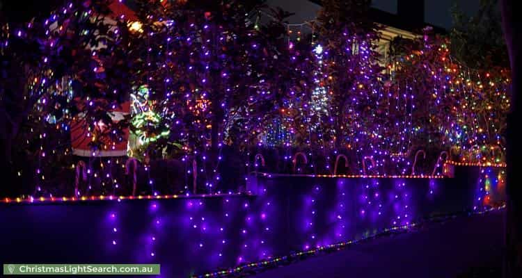 Christmas Light display at 28 Andrew Street, Mount Waverley