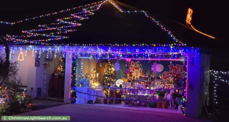 Christmas Light display at 6 Blackberry Ramble, Byford