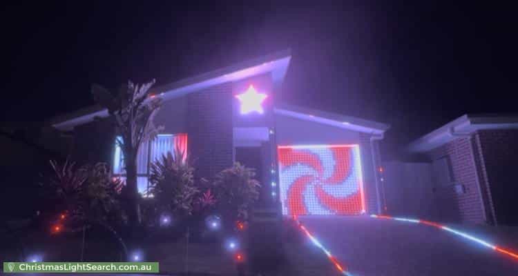 Christmas Light display at 70 Macmillan Loop, Belivah