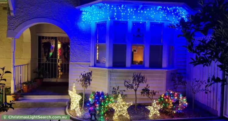 Christmas Light display at 35 Jessie Street, Preston