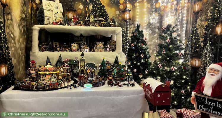 Christmas Light display at 91 Hennessy Avenue, Moorebank