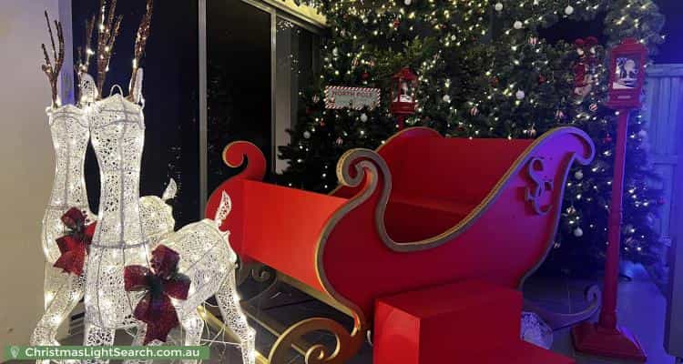 Christmas Light display at 91 Hennessy Avenue, Moorebank