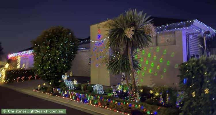 Christmas Light display at 2A Connor Avenue, Woodville South