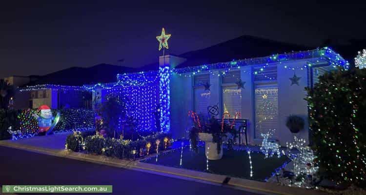 Christmas Light display at 2A Connor Avenue, Woodville South