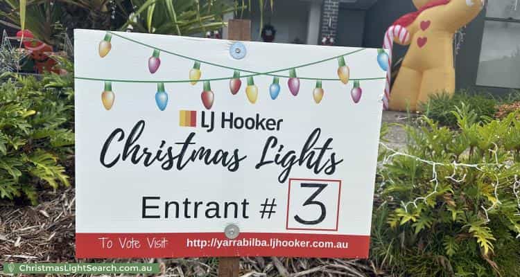Christmas Light display at 56 Expedition Road, Yarrabilba