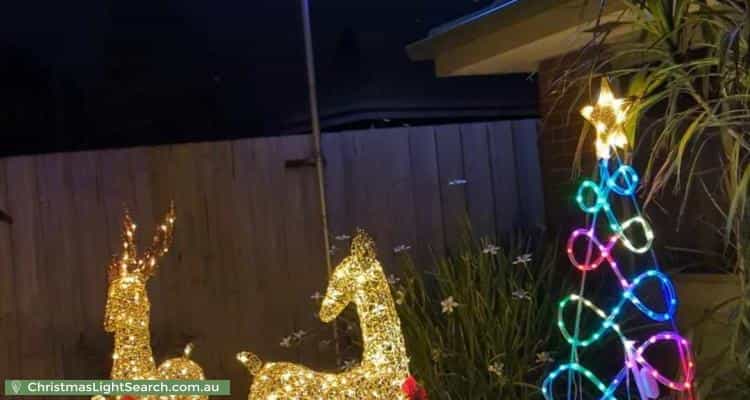 Christmas Light display at 14 Goodall Court, Corio
