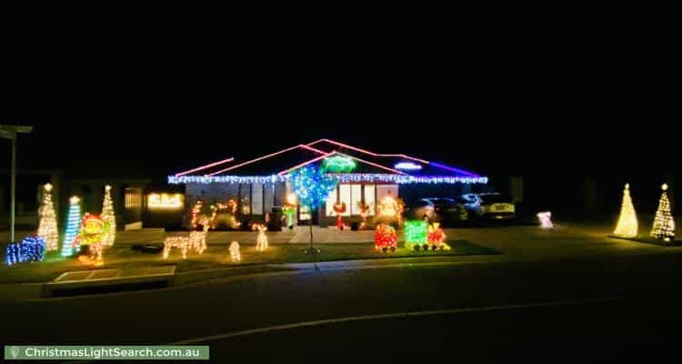 Christmas Light display at 4 Audrey Avenue, Angle Vale