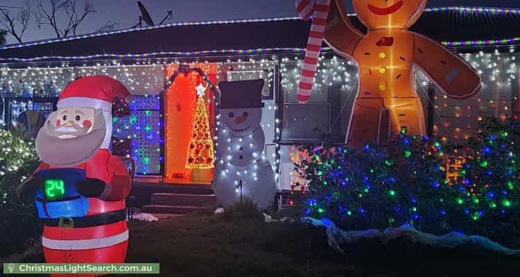 Christmas Light display at 3 Peart Crescent, Murray Bridge