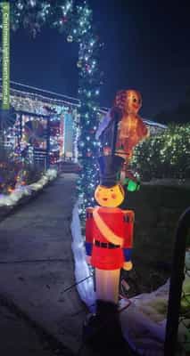 Christmas Light display at 3 Peart Crescent, Murray Bridge