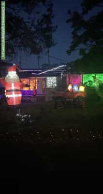 Christmas Light display at 32 Quintana Avenue, Baulkham Hills