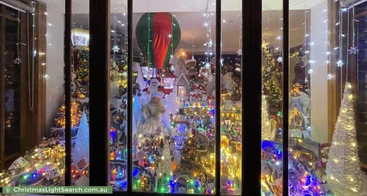 Christmas Light display at 14 Murrumba Place, Castle Hill