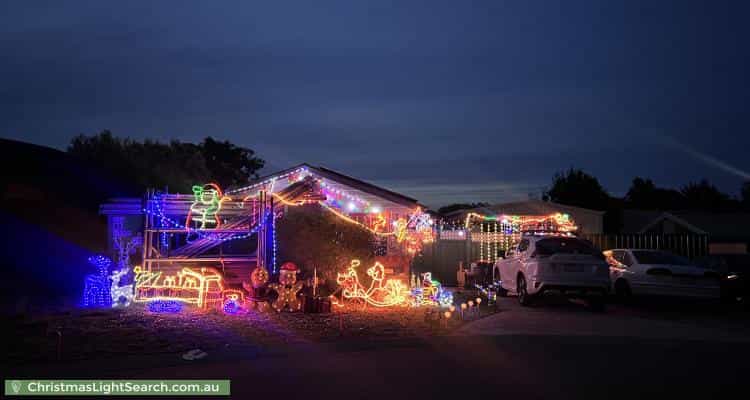 Christmas Light display at  Tallon Place, Gordon
