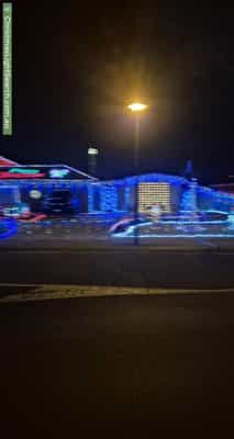 Christmas Light display at 1 Corella Drive, Blakeview