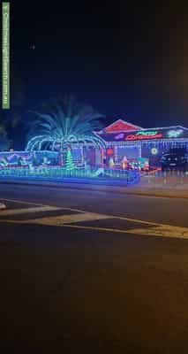 Christmas Light display at 1 Corella Drive, Blakeview