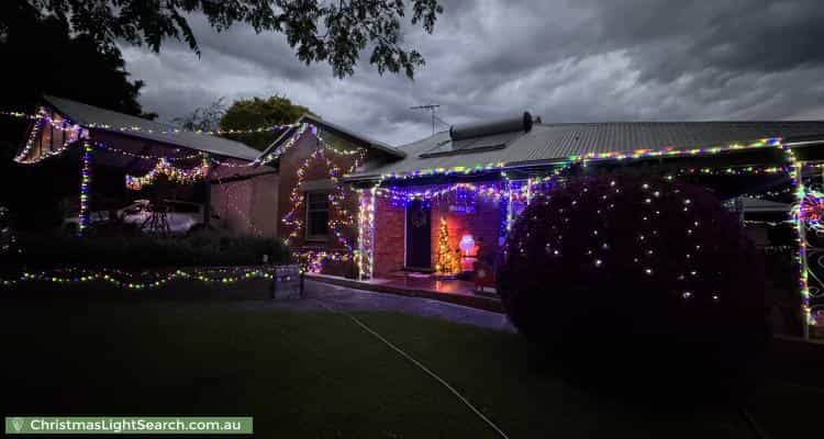 Christmas Light display at 7 Chapman Street, Blackwood