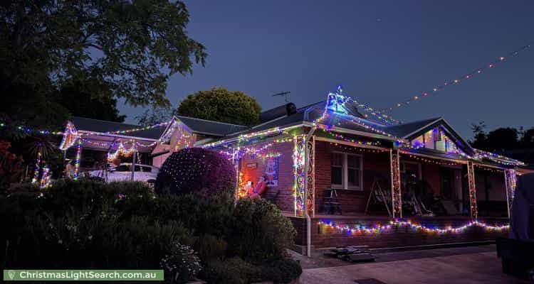 Christmas Light display at 7 Chapman Street, Blackwood