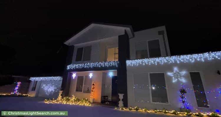 Christmas Light display at 2 Marwarra Street, Ringwood East