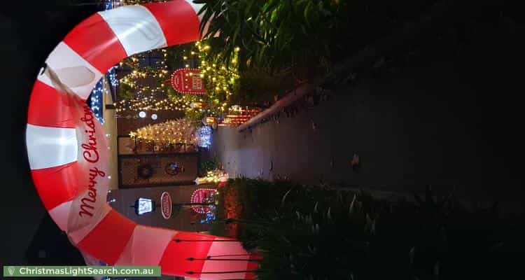 Christmas Light display at Jennifer crescent, Bayswater north