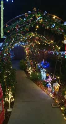 Christmas Light display at Jennifer crescent, Bayswater north
