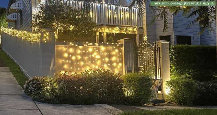 Christmas Light display at 67 Wellington Street, Petrie Terrace