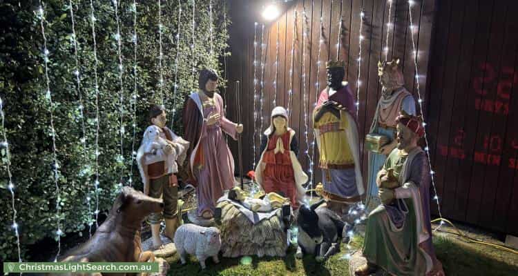Christmas Light display at 15 Botanic Drive, Glen Waverley