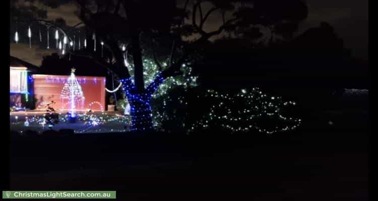 Christmas Light display at 58 Rathmullen Road, Boronia