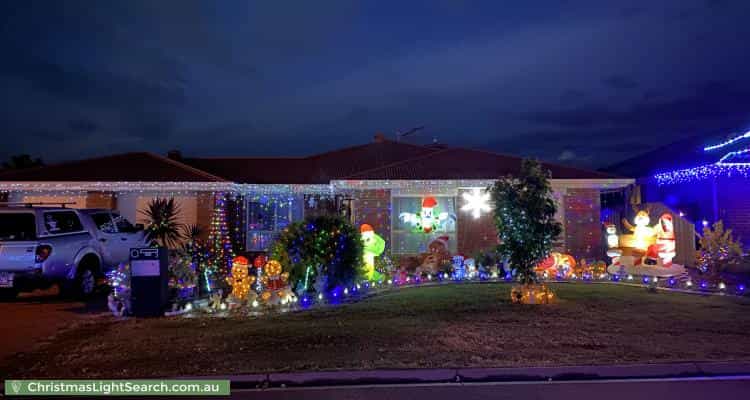 Christmas Light display at  Jenkins Court, Craigmore