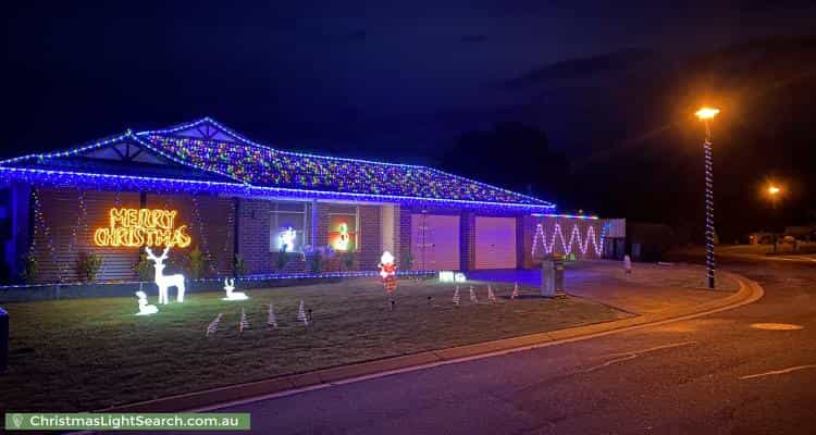 Christmas Light display at  Jenkins Court, Craigmore