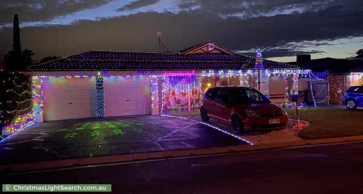 Christmas Light display at  Jenkins Court, Craigmore