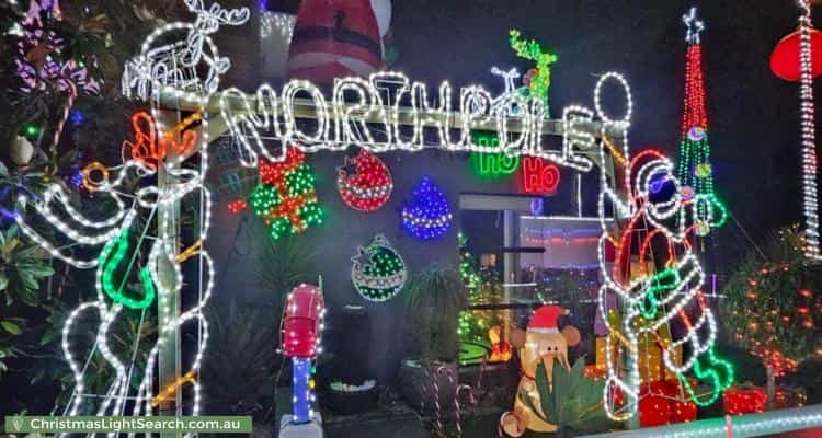 Christmas Light display at 13 Silverthorne Drive, Pemulwuy