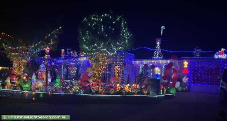 Christmas Light display at  Tomas View, Clarkson