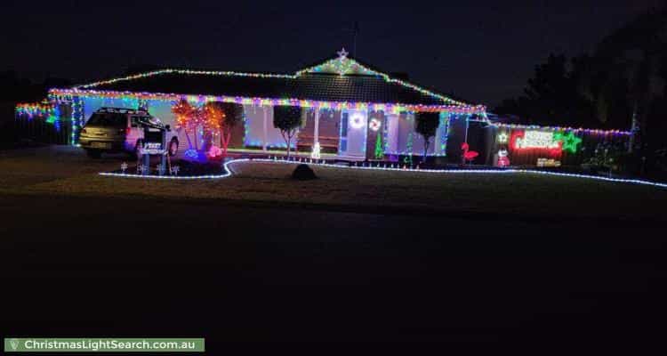 Christmas Light display at 11 Whitelaws Court, Angle Vale
