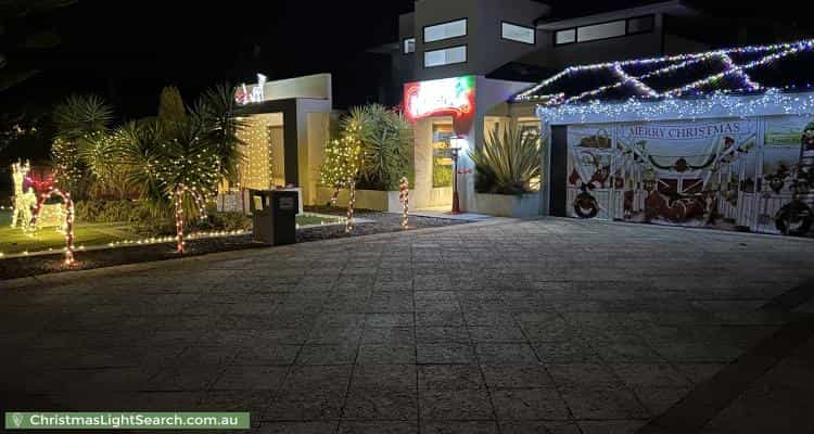 Christmas Light display at  Pebble Beach Edge, Connolly