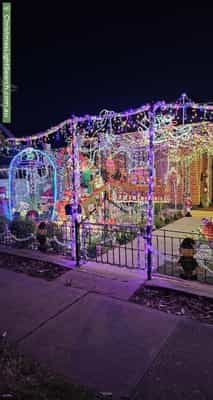 Christmas Light display at 45 Days Road, Croydon Park