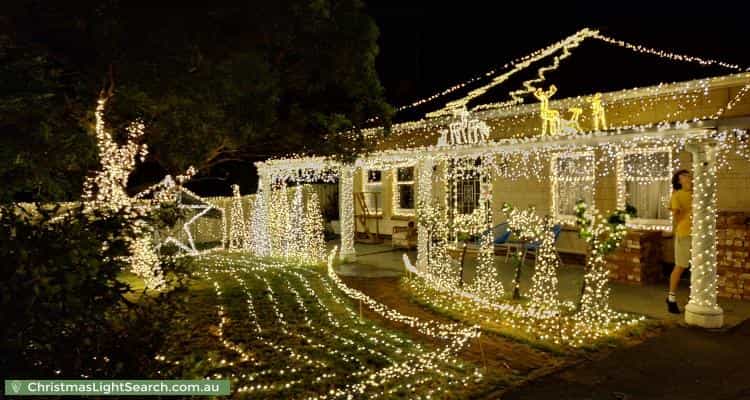 Christmas Light display at 14 Mathias Avenue, Cumberland Park