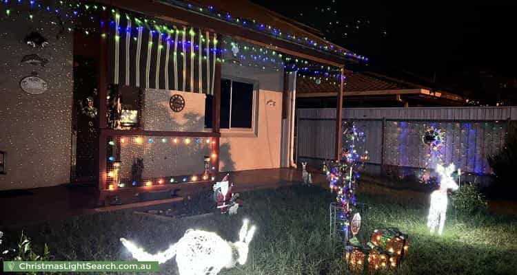 Christmas Light display at 69 Fletcher Road, Birkenhead