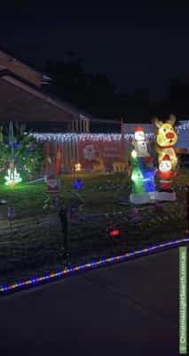 Christmas Light display at 73 Timor Avenue, Loganholme
