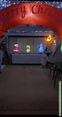 Christmas Light display at 73 Timor Avenue, Loganholme