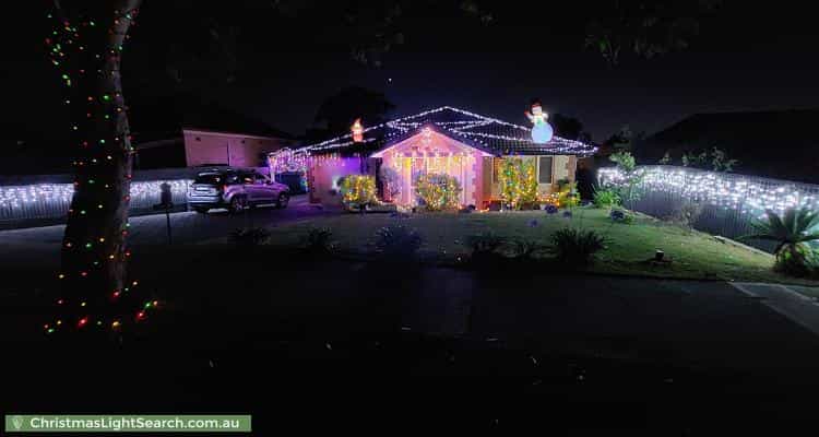 Christmas Light display at 32 The Parade, Blair Athol