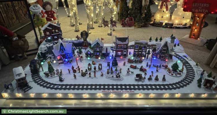 Christmas Light display at 17 Middleton Circuit, Gowrie