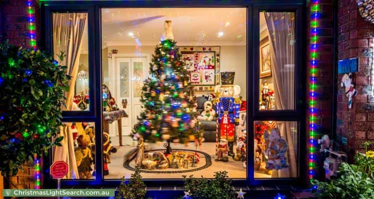 Christmas Light display at 17 Middleton Circuit, Gowrie