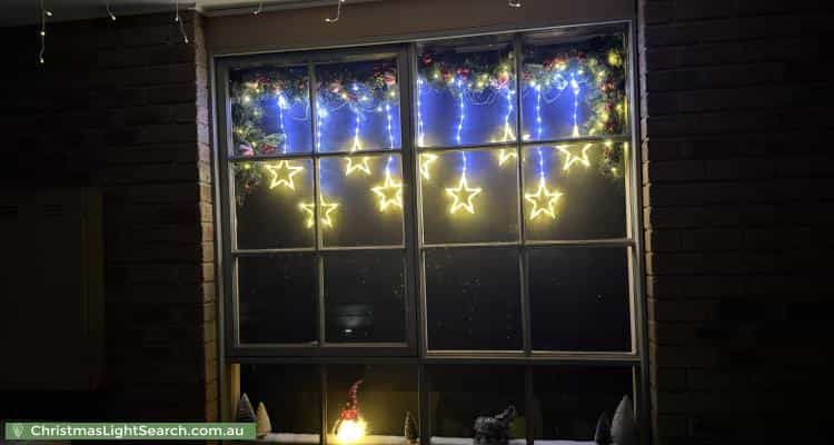 Christmas Light display at 129 Wungan Street, Macleod