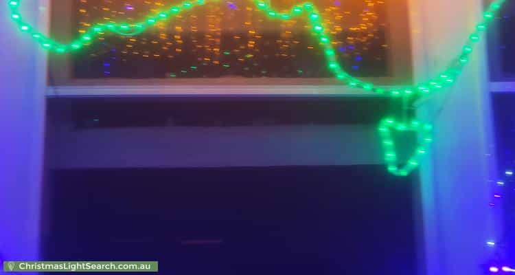 Christmas Light display at 7 Leonay Street, Sutherland