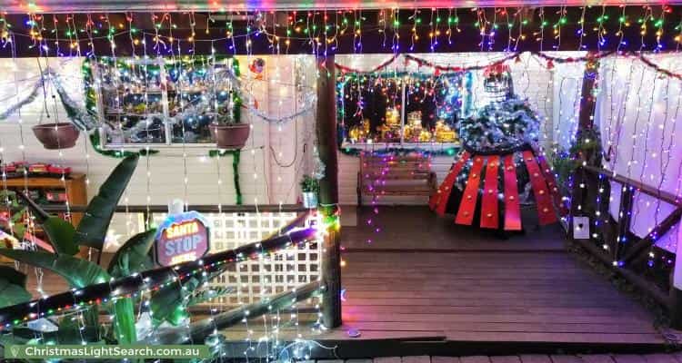 Christmas Light display at 1320 Stone Street, Chidlow