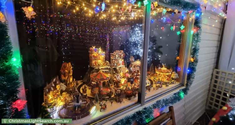 Christmas Light display at 1320 Stone Street, Chidlow